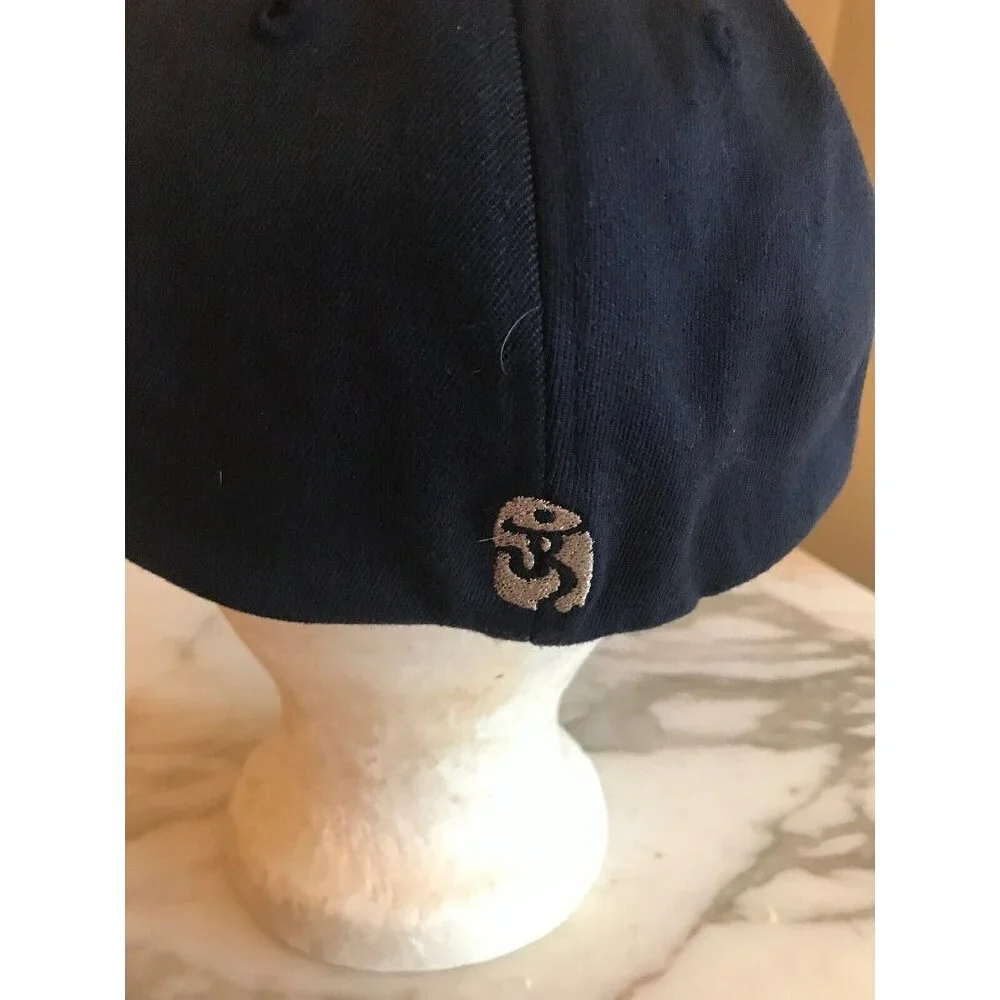 Beijing 2008 Olympics Navy Blue Cap With Embroidered Logo & Silver Details Adjus